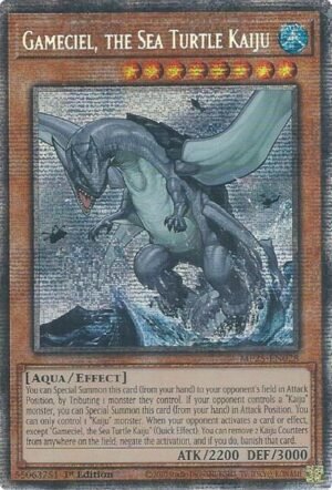 Gameciel, the Sea Turtle Kaiju - MP25-EN028 (Starlight Rare)
