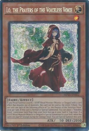 Lo, the Prayers of the Voiceless Voice - MP25-EN052 (Prismatic Secret Rare)