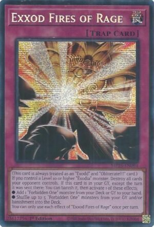 Exxod Fires of Rage - MP25-EN094 (Prismatic Secret Rare)