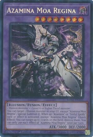 Azamina Moa Regina - MP25-EN105 (Prismatic Secret Rare)
