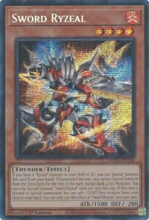 Sword Ryzeal - MP25-EN118 (Prismatic Secret Rare)
