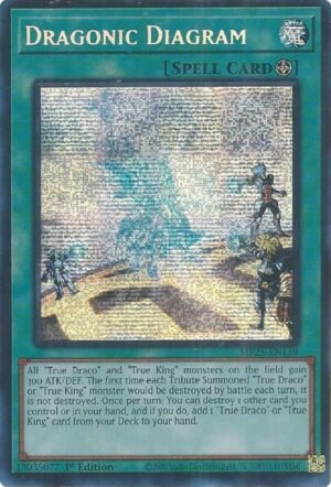 Dragonic Diagram - MP25-EN139 (Prismatic Secret Rare)