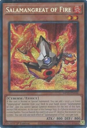 Salamangreat of Fire - MP25-EN144 (Prismatic Secret Rare)