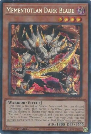 Mementotlan Dark Blade - MP25-EN145 (Prismatic Secret Rare)