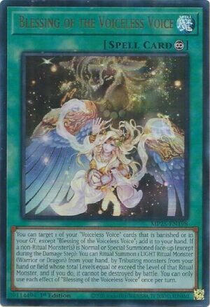 Blessing of the Voiceless Voice - MP25-EN198 (Ultra Rare)