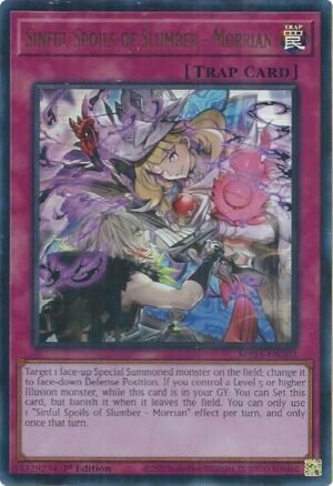 Sinful Spoils of Slumber - Morrian - MP25-EN202 (Ultra Rare)