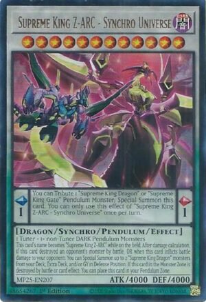 Supreme King Z-ARC - Synchro Universe - MP25-EN207 (Ultra Rare)
