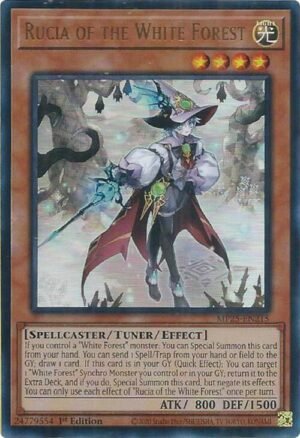 Rucia of the White Forest - MP25-EN215 (Ultra Rare)