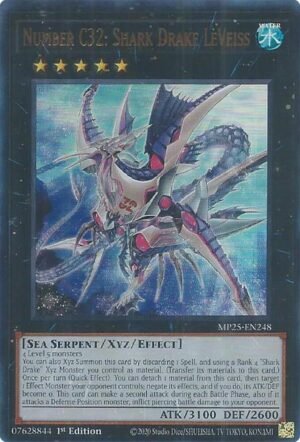 Number C32: Shark Drake LeVeiss - MP25-EN248 (Ultra Rare)