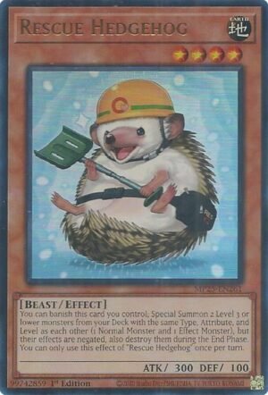 Rescue Hedgehog - MP25-EN261 (Ultra Rare)