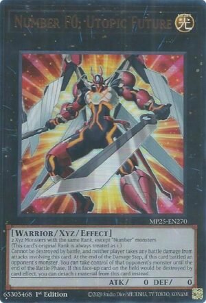 Number F0: Utopic Future - MP25-EN270 (Ultra Rare)