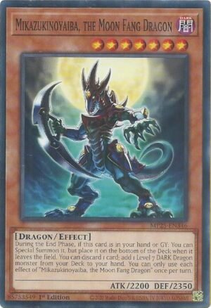 Mikazukinoyaiba, the Moon Fang Dragon - MP25-EN346 (Common)
