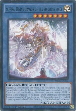 Saffira, Divine Dragon of the Voiceless Voice - MP25-EN352 (Common)