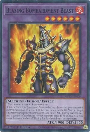 Blazing Bombardment Beast - MP25-EN406 (Common)