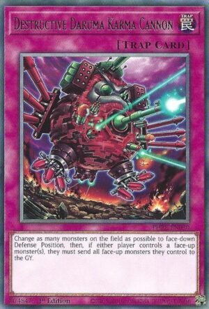 Destructive Daruma Karma Cannon - PHRE-EN030 (Rare)