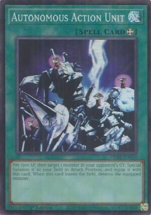 Autonomous Action Unit - PHRE-EN050 (Super Rare)