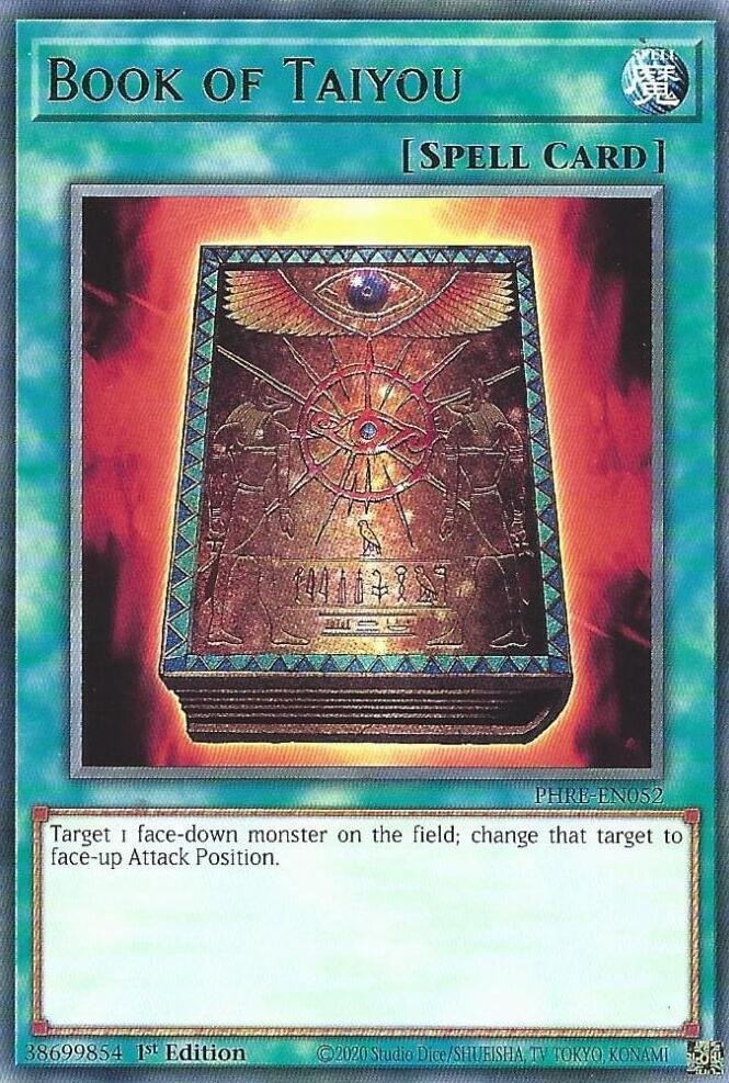 Book of Taiyou - PHRE-EN052 (Rare)