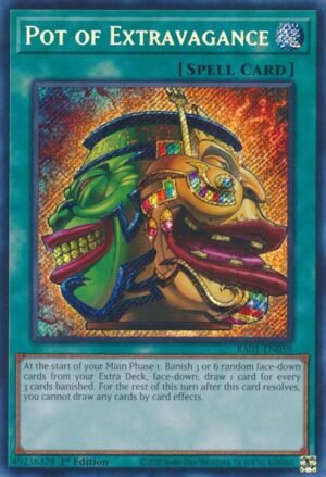 Pot of extravagance - RA01-EN059 (Secret Rare)