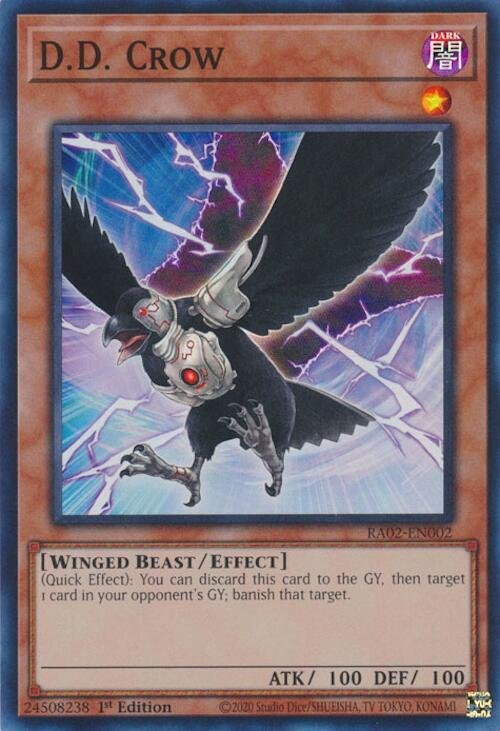 D.D. Crow - RA02-EN002 (Super Rare)