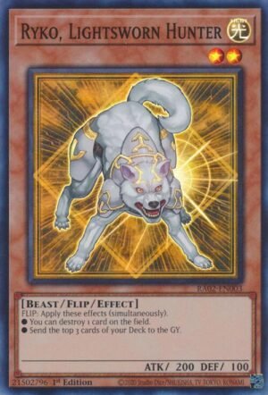 Ryko, Lightsworn Hunter - RA02-EN003 (Super Rare)