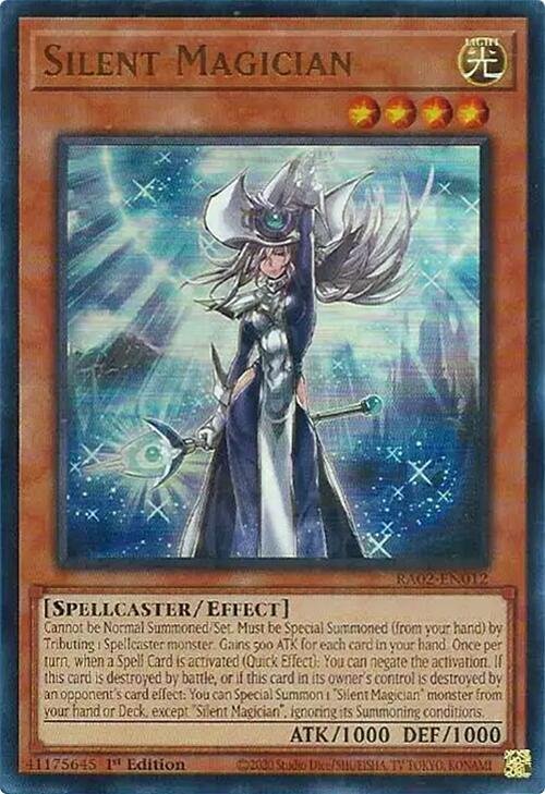 Silent Magician - RA02-EN012 (Ultra Rare)