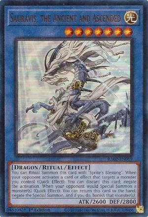 Sauravis, the Ancient and Ascended - RA02-EN019 (Ultra Rare)