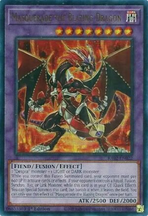 Masquerade the Blazing Dragon - RA02-EN022 (Ultra Rare)
