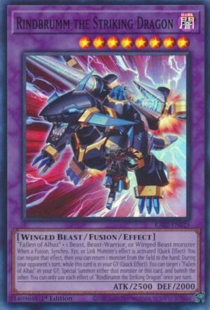 Rindbrumm the Striking Dragon - RA02-EN025 (Super Rare)