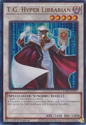 T.G. Hyper Librarian - RA02-EN027 (Ultra Rare)