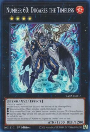 Number 60: Dugares the Timeless - RA02-EN037 (Super Rare)
