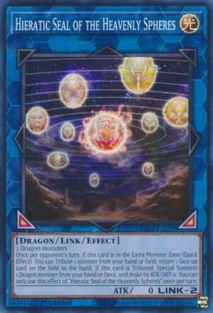 Hieratic Seal of the Heavenly Spheres - RA02-EN039 (Super Rare)
