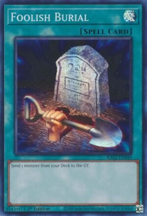 Foolish Burial - RA02-EN049 (Super Rare)