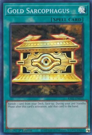 Gold Sarcophagus - RA02-EN052 (Super Rare)