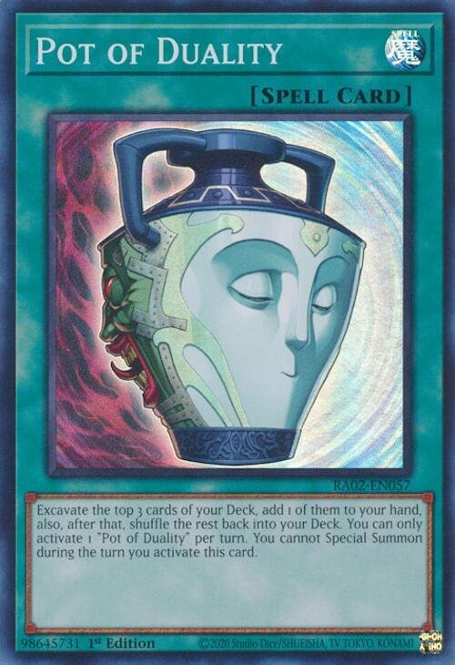 Pot of Duality - RA02-EN057 (Super Rare)