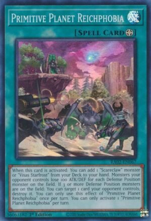 Primitive Planet Reichphobia - RA02-EN067 (Super Rare)