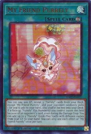 My Friend Purrely - RA02-EN071 (Ultra Rare)