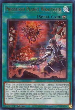 Pressured Planet Wraitsoth - RA02-EN073 (Ultra Rare)