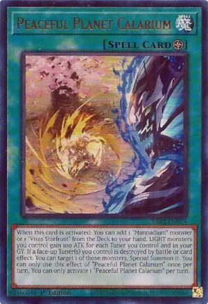 Peaceful Planet Calarium - RA02-EN074 (Ultra Rare)