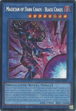 Magician of Dark Chaos - Black Chaos (Secret Rare)  - CORI-EN027 (Secret Rare)