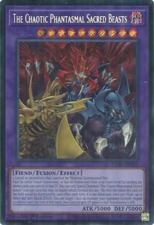 The Chaotic Phantasmal Sacred Beasts (Secret Rare)  - CORI-EN029 (Secret Rare)