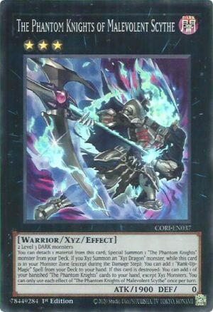 The Phantom Knights of Malevolent Scythe  - CORI-EN037 (Super Rare)