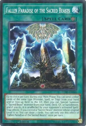 Fallen Paradise of the Sacred Beasts  - CORI-EN048 (Common / Short Print)
