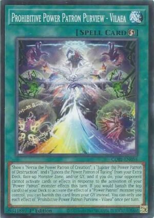 Prohibitive Power Patron Purview - Vilaea  - CORI-EN055 (Common / Short Print)