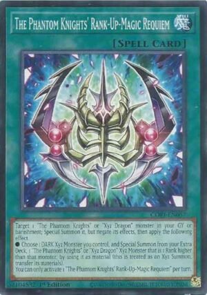 The Phantom Knights' Rank-Up-Magic Requiem  - CORI-EN057 (Common / Short Print)