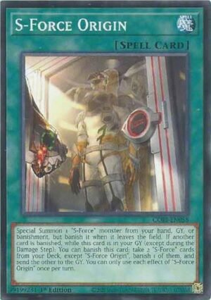 S-Force Origin - CORI-EN058 (Common / Short Print)