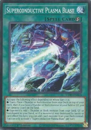 Superconductive Plasma Blast - CORI-EN063 (Common / Short Print)