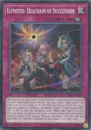 Elfnotes: Quatrain of Succession - CORI-EN072 (Common / Short Print)