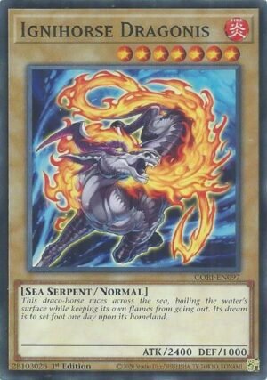 Ignihorse Dragonis - CORI-EN097 (Common / Short Print)