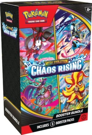 Pokémon TCG: Mega Evolution - Chaos Rising Booster Bundle Ingles