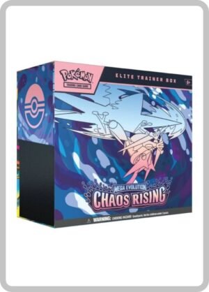 Pokémon TCG: Caja de Entrenador Élite de Megaevolución- Chaos Rising Ingles